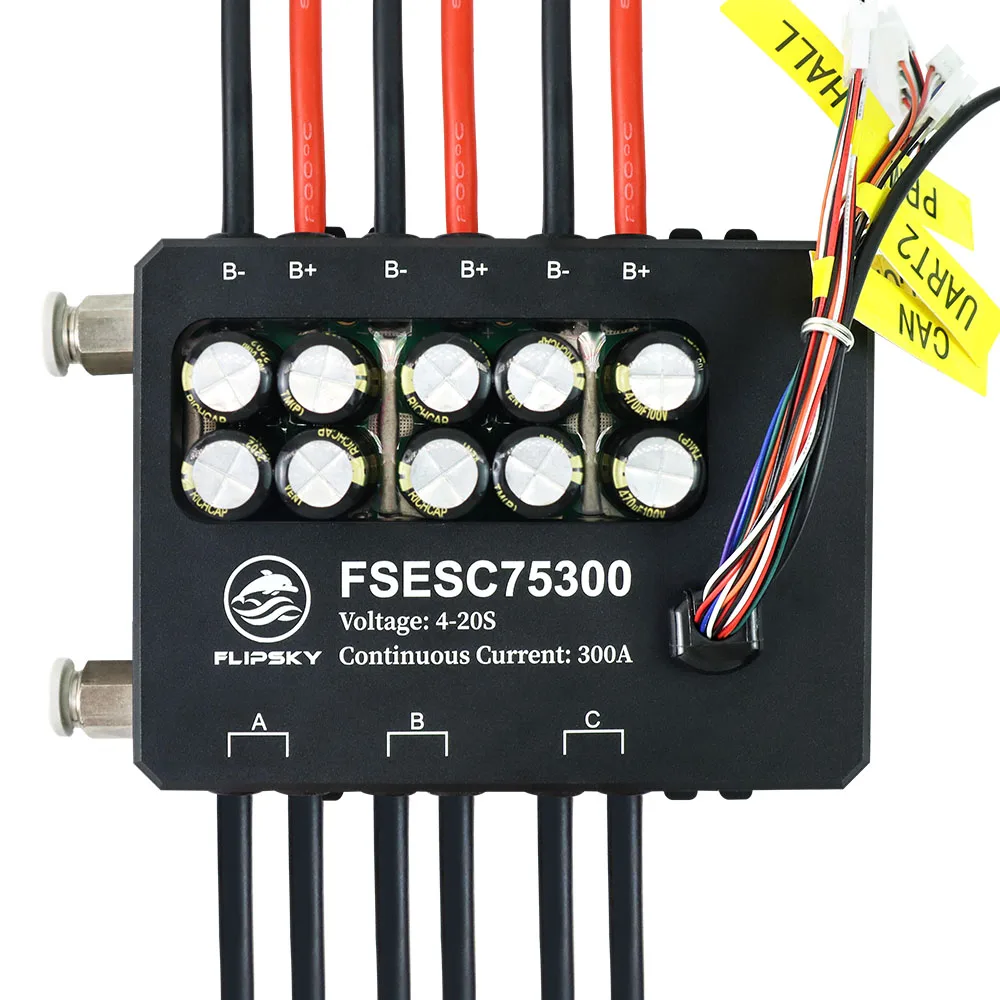 AvaCoreFlipsky Fsesc 75300 84v - Vesc 75300 High Current Esc ulasan dan harga