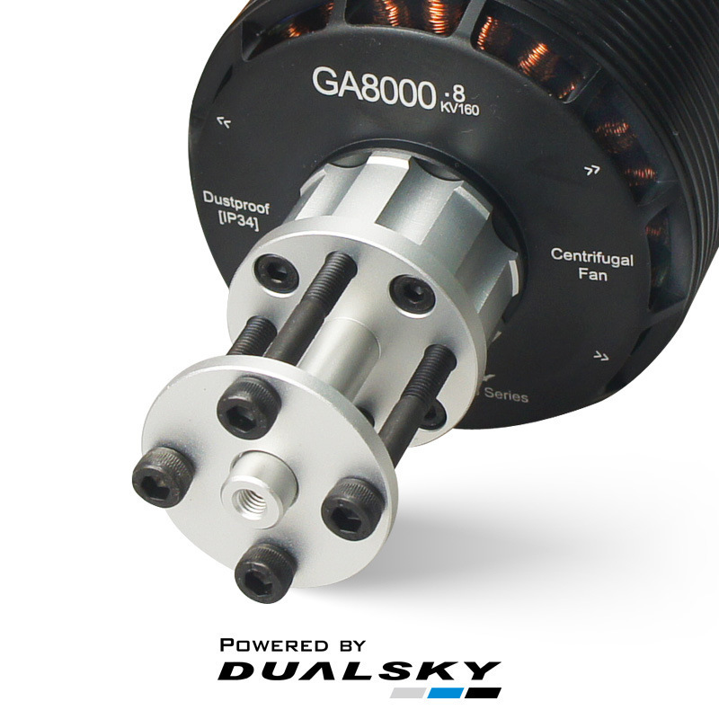 DUALSKY GA8000 Motor Tanpa Sik - Brushless Motor Thrust Test Stand ulasan dan harga